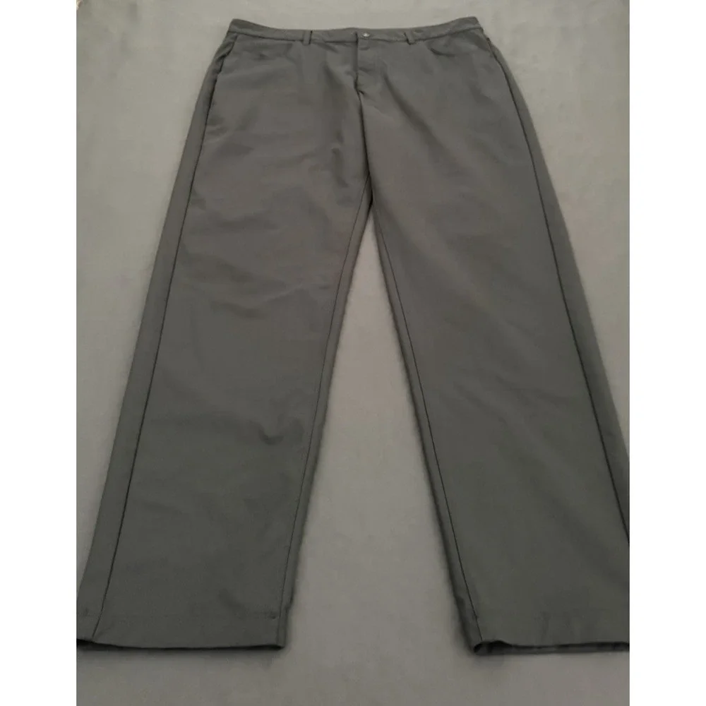 Fabletics Pants Mens Size 38 Dark Gray Performance Commuter Golf Outdoor